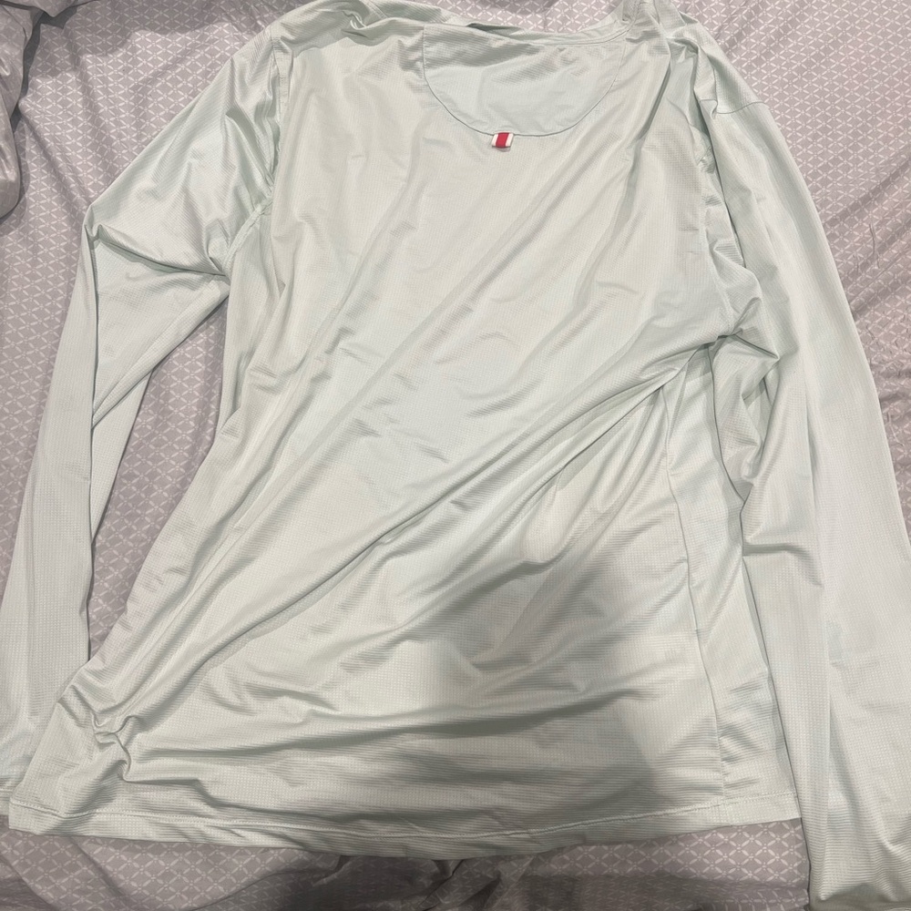 Tracksmith long sleeve mint color